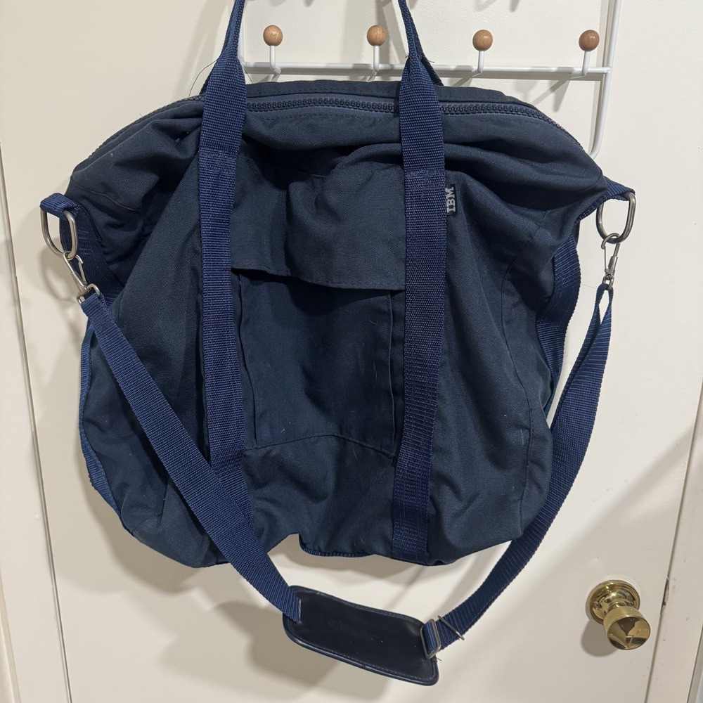 Vintage IBM Canvas Carrying Bag/Case for Personal Wheelwriter 2-1000-2000-2500